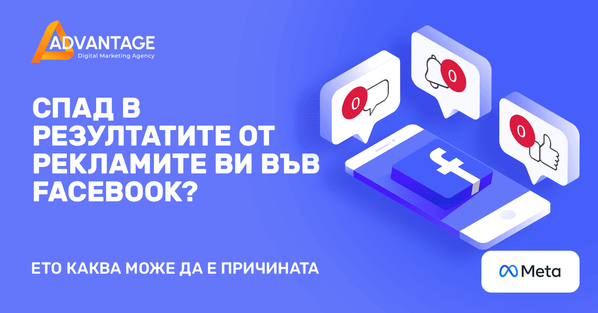 спад в резулктатите от реклами за facebook маркетинг